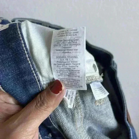 Madewell Slim Demi-Boot Jeans Women's Size 27 Medium Wash High-Rise Style #MB917 - Picture 13 of 14